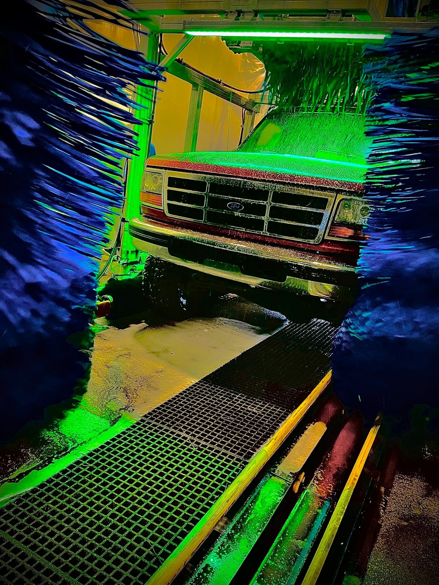 Car wash chemical and foam system setup
